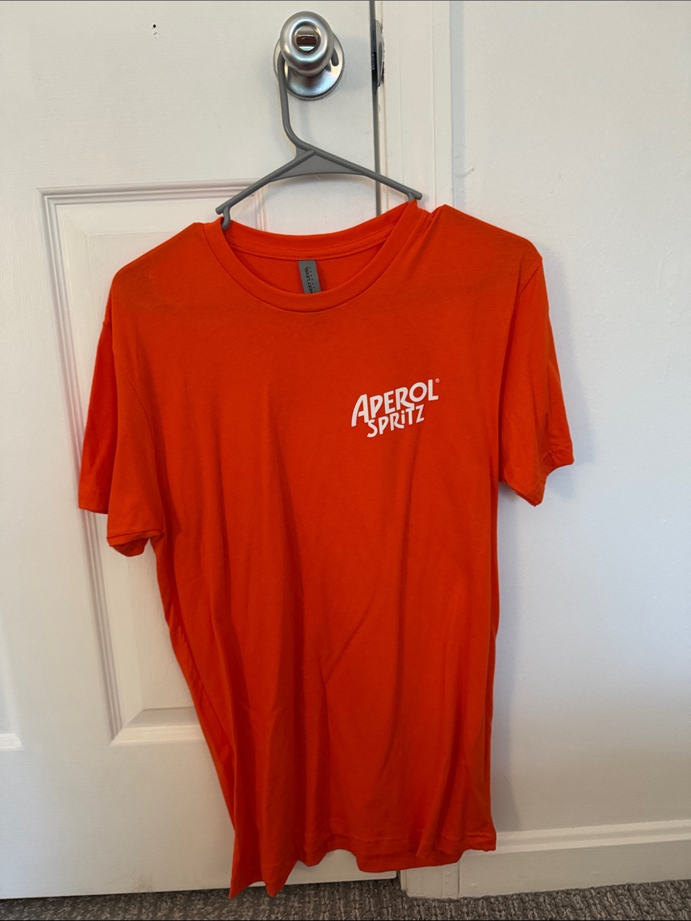 Men's Orange Logo T-Shirt